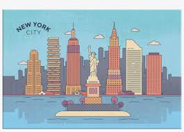Maybe you would like to learn more about one of these? Nyc New York City Skyline Canvas Wrap Wall Art Skyline Transparent Png 1024x1024 Free Download On Nicepng