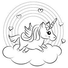 Cartazon unicorns are large mountain unicorns. Unicorn Rainbow Coloring Pages Usable Educative Printable Unicorn Coloring Pages Tractor Coloring Pages Animal Coloring Pages