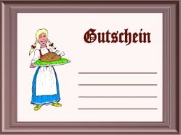 Wann, warum und wie wir weihnachten feiern? Essen Gutschein Vorlage Kostenlos