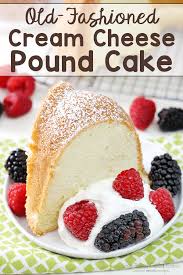 From traditional christmas cakes with gorgeous decorations to quick fondant figures, these easy christmas cake decorating ideas and designs are loads of fun. Old Fashioned Cream Cheese Pound Cake Love Bakes Good Cakes