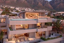 Blue Views Penthouse Two Camps Bay Cape Town Utterly Exclusive And Elegant Style Next To Glamorous Camps B Modern Mansion Dream House Exterior Architecture
