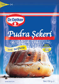 Türk mutfağında, özellikle tatlı ve böreklerde yaygın bir. Dr Oetker Pudra Sekeri 150 Gr Marketpaketi