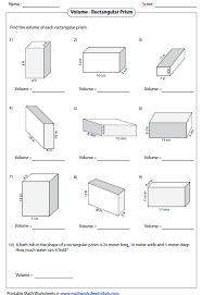 Volume Worksheets Volume Worksheets Volume Math Printable Math Worksheets
