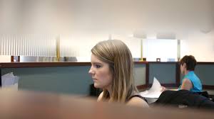 Officer Filler Shot Of Women Working In Lobby At A Corporate Office Stock Footage Women Working Shot Officer Corporate Office Women Officer
