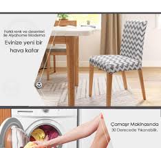Alya Home Moderna Soft Sandalye Kilifi Krem Fiyati
