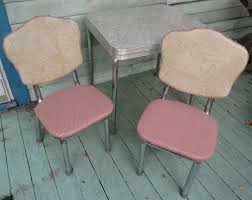 Vintage mid century grey w flowers silver trim formica kitchen table 47 5 x 37. Retro Kids Table And Chairs Cheaper Than Retail Price Buy Clothing Accessories And Lifestyle Products For Women Men