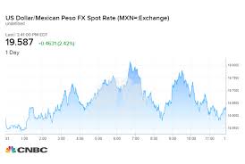 peso plunges vs the us dollar after trump announces mexican