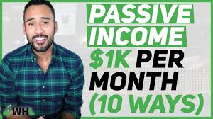 Earning passive income requires work too! Passive Income Ideas 10 Strategies To Earn 1 000 Per Month