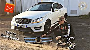 Calandre mercedes classe slk 170 phase 2 cabriolet essence 1998 cm3. Install Calandre Diamand Mercedes Classe C W204 Aliexpress Youtube