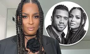 Ciara dons plunging top in first glamorous date night with husband Russell  Wilson since welcoming their fourth child Amora