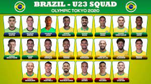 Also in 1996, women's football was introduced into the olympic programme. Brazil U 23 Squad Tokyo Olympics 2020 Youtube