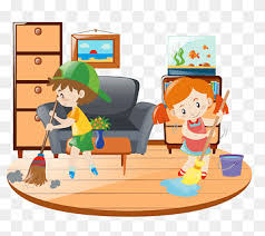 Illustration of a messy bedroom. Living Room Clipart Png Images Pngwing