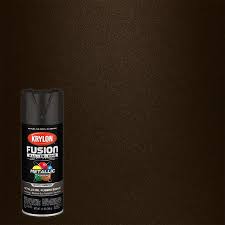 Krylon Fusion All In One Gloss Oil Rubbed Bronze Metallic Spray Paint And Primer In One Net Wt 12 Oz In The Spray Paint Department At Lowes Com