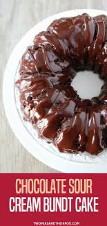 Classic cake recipes with a modern twist. Chocolate Bundt Cake Recipe