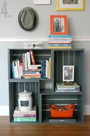 How To Make A Bookshelf C R A F T Bookshelves Diy Crate Furniture Crate Crafts