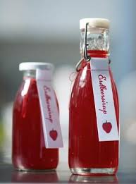 Erdbeersirup Rezept Erdbeersirup Erdbeersirup Rezepte Erdbeeren