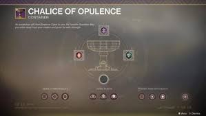 where to get imperials and the order to upgrade your chalice