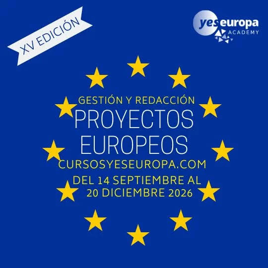 Curso gestión proyectos europeos (XV edición) - Cursos Yeseuropa