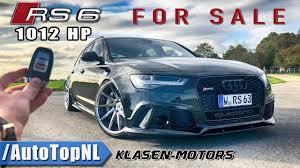 Incredibly fast, yet pleasant and not intimidating to drive. For Sale Audi Rs6 Klasen Motors 1012hp By Autotopnl Youtube