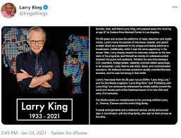 Larry king), настоящее имя — ло́уренс ха́рви зе́йгер (ца́йгер) (англ. O7cbtkyipi T M