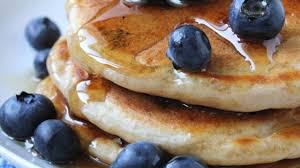 Place flour, oats, sugar, baking powder, baking soda, salt, buttermilk, vanilla, oil and egg in a food processor and puree until smooth. Todd S Famous Blueberry Pancakes Review By Spetrovich Allrecipes Com