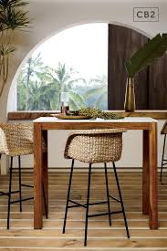 Palate High Marble Top Dining Table Reviews Cb2 In 2020 Marble Top Dining Table Dining Room Small Dining Table In Kitchen