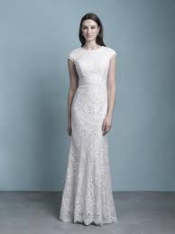 Royal blue ombre prom dress sweetheart, ball gown lace applique l… Allure Bridals Modest M652 Blossoms Bridal Formal Dress Store