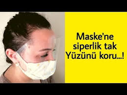 Her Maske Icin Takilabilir Yuz Siperlik Maske Yapimi Maske Yapimi Protective Shield Youtube Youtube Maskeler Yuzler
