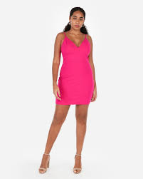 Summer Date Night Outfit On Point Seamed Cami Sheath Dress Ladies Mini Dresses Mini Dress Cami Sheath Dress