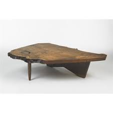 George Nakashima Slab Coffee Table Live Edge Wood Furniture Nakashima Furniture George Nakashima Furniture