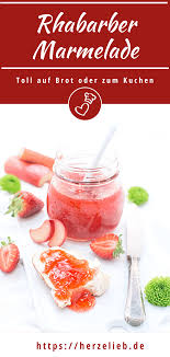 Rezept Fur Meine Beste Rhabarbermarmelade Einfach Lecker Rezept Rezepte Rhabarber Rhabarber Marmelade Rezept