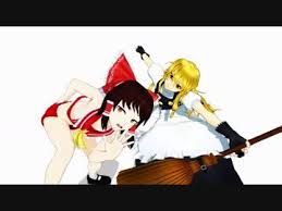 ボード 東方mmd 霊夢 魔理沙 アリス のピン