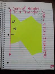 Math By Tori Triangles Unit Interior Angle Sum And Exterior Angle Remote Interior Angles Teaching Geometry Math Geometry Math Interactive Notebook