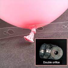 A balloon decorating strip, also called balloon arch tape or balloon garland strip, is a clear plastic strip, about 0.4 to 0.6 wide (1 cm to 1.5 cm), with evenly spaced out holes. Reusable Balloon Chain Tape Arch Garland Strip Wedding Birthday Party Decor Walmart Com Walmart Com