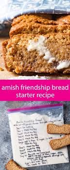 And that started my deep appreciation and love of amish friendship bread. Amish Friendship Bread Starter Recipe Sweet Sourdough Recipe How To Make Sou Amish Friendship Bread Starter Recipes Amish Recipes Amish Friendship Bread