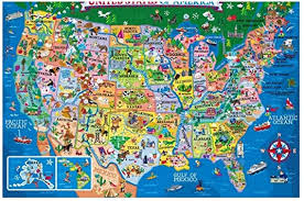 Maybe you would like to learn more about one of these? Promini Wooden 1000 Pieces Usa Map Jigsaw Puzzles Daily Jigsaw Puzzle Games For Adults And Kids Amazon Co Uk Toys Games