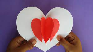 I love pop up cards but i don't love how intricate some of them can get to assemble. Diy Pop Up Card How To Make Easy Love Pop Up Card Valentine Card Youtube