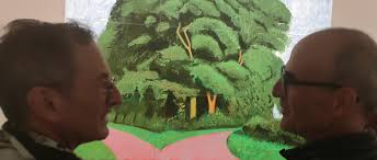 The David Hockney show in Paris, amazing ❤️👌