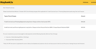 Read through these frequently asked questions and find specific answers in our faq page. Maybank To Charge Service Charge For Card And Loan Repayments Using Cash Or Cheque Megasales