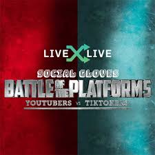 View latest posts and stories by @socialgloves social gloves entertainment in instagram. Social Gloves Battle Of The Platforms Youtubers Vs Tiktokers On Livexlive
