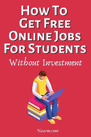 Make money from home for free online jobs. 10 Online Jobs For Students To Earn Money At Home Without Investment
