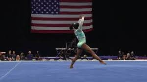 En la competencia general individual, biles es seis veces campeona nacional (2013, 2014, 2015, 2016, 2018 y 2019). Simone Biles Floor Exercise 2018 U S Gymnastics Championships Senior Women Day 2 Youtube
