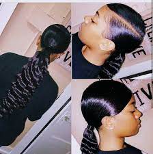 Side Part Ponytail Ponytail Styles Weave Hairstyles Hair Styles