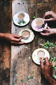 Masala Chai A Brown Table Masala Chai Tea Rituals Drinking Tea