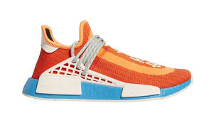These shoes have a lightweight mesh upper designed to breathe. Pharrell Adidas Nmd Hu Bold Orange Release Date H67401 Sole Collector