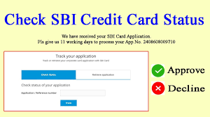 Maybe you would like to learn more about one of these? How To Check Sbi Credit Card Status With Application Number Youtube