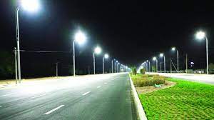 Hyderabad Faulty Street Lights Shine During Day