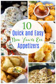 10 Quick And Easy New Year S Eve Appetizers The Cozy Cook Finger Foods Easy New Year S Eve Appetizers Appetizers