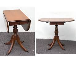1940s Duncan Phyfe Table Drop Leaf Side Table Rare Style Etsy Duncan Phyfe Table Side Table Brass Side Table