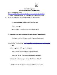Worksheets are relative dating work, biology relative dating work, relative dating exercise answers, relative dating lab, determining the age of rocks and fossils, relative dating of geologic materials by steve mattox july, evidence for evolution cloze work, geology curriculum high school. Earth Space Internet Activity Relative And Absolute Dating Fossils